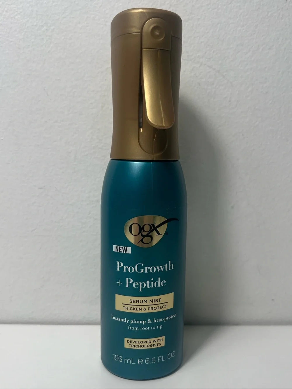 OGX ProGrowth + Peptide Hair Serum Mist Thicken & Protect Broken Damage Repair